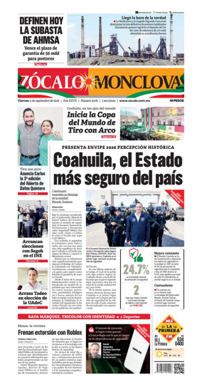 Cover of Zocalo Monclova