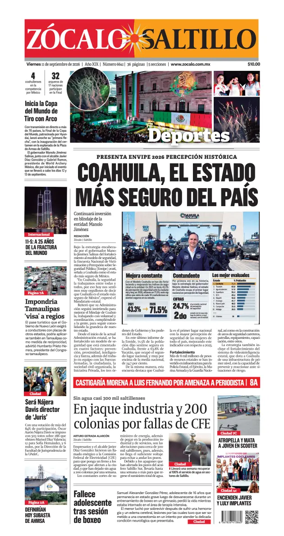 Cover of Zocalo Saltillo