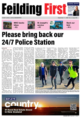 Cover of Feilding First