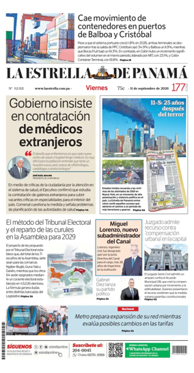 Cover of La Estrella de Panama