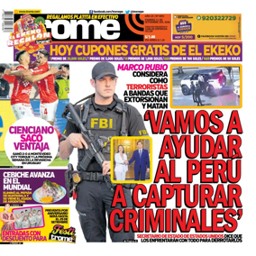 Cover of Diario Trome