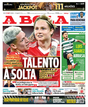 Cover of A BOLA (Portuguese)