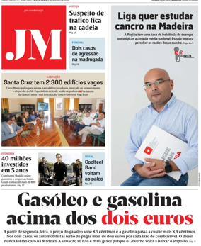 Cover of Jornal Madeira