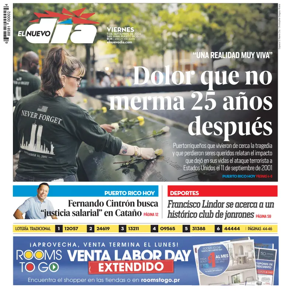 Cover of El Nuevo Dia