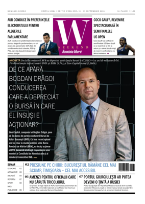 Cover of Romania Libera - Friday Edition