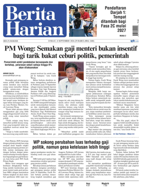 Cover of Berita Harian