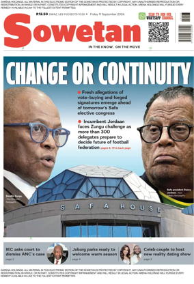 Cover of Sowetan