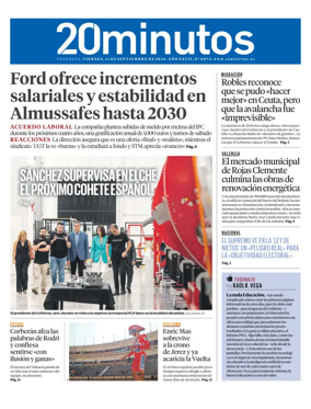 Cover of 20 Minutos Valencia