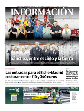 Cover of Diario Informacion (Elche y Vega Baja)