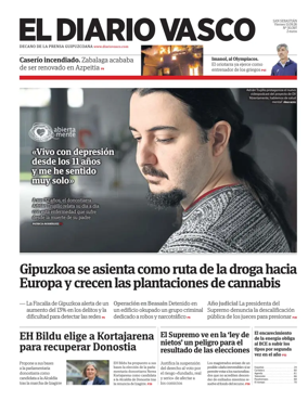 Cover of Diario Vasco (Costa Urola)