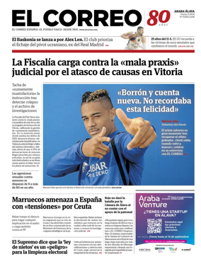 Cover of EL Correo (Alava)