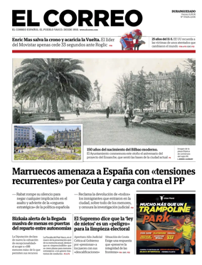 Cover of El Correo (Duranguesado)