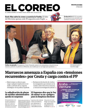 Cover of El Correo (Miranda de Ebro)