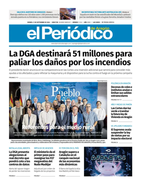 Cover of El Periodico Aragon