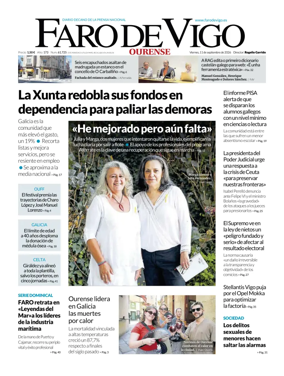 Cover of Faro de Vigo (Ourense)