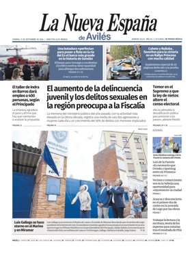 Cover of La Nueva Espana (Aviles)