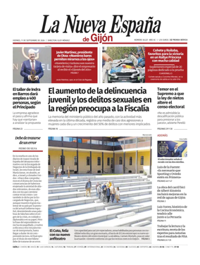 Cover of La Nueva Espana (Gijon)