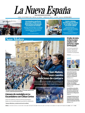 Cover of La Nueva Espana (Oviedo)