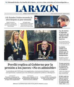 Cover of La Razon (Levante)