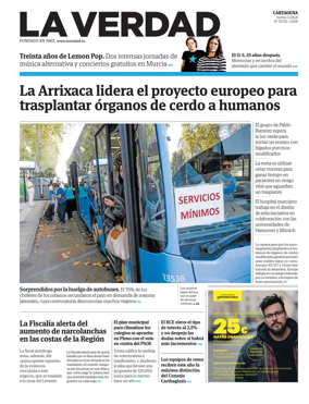 Cover of La Verdad_Cartagena