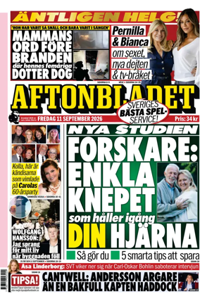 Cover of Aftonbladet
