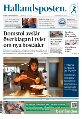 Cover of Hallandsposten