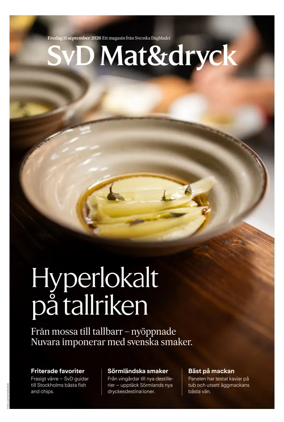 Cover of SvD Mat & dryck
