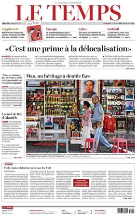 Cover of Le Temps
