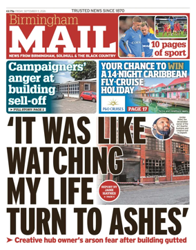 Cover of Birmingham Mail