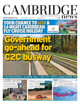 Cover of Cambridge News