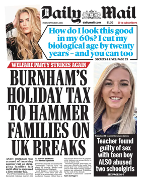 Cover of Daily Mail