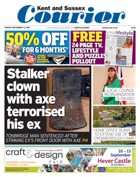 Cover of Kent & Sussex Courier