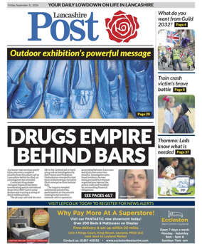 Cover of Lancashire Evening Post