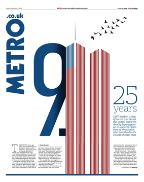 Cover of Metro (UK)