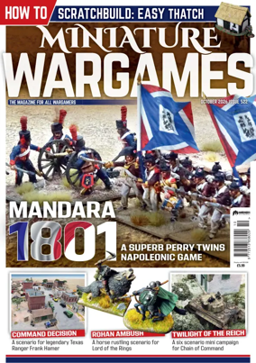 Cover of Miniature Wargames
