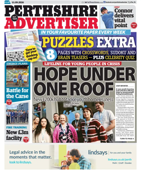 Cover of Perthshire Advertiser