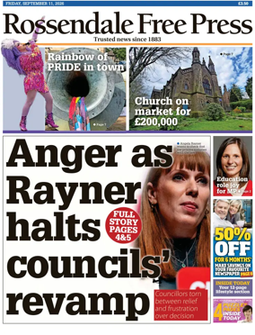 Cover of Rossendale Free Press