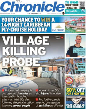 Cover of The Chronicle (UK)