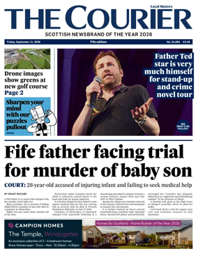 Cover of The Courier & Advertiser (Fife Edition)