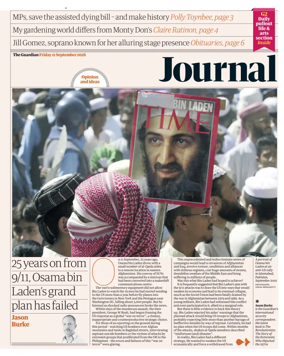 Cover of The Guardian e-paper Journal