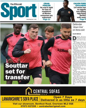 Cover of Herald Sport
