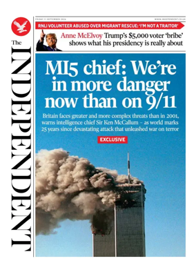 Cover of The Independent