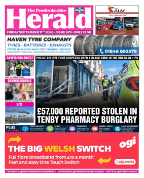 Cover of The Pembrokeshire Herald