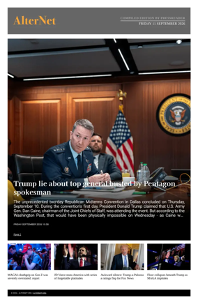 Cover of AlterNet