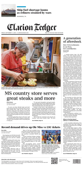 Cover of Clarion Ledger