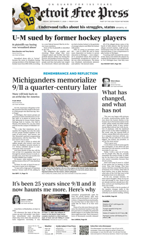 Cover of Detroit Free Press