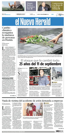Cover of El Nuevo Herald