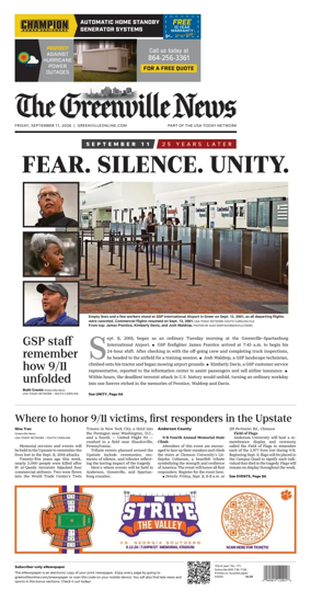Cover of The Greenville News