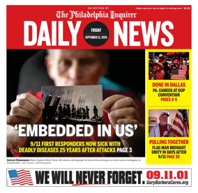 Cover of Philadelphia Daily News