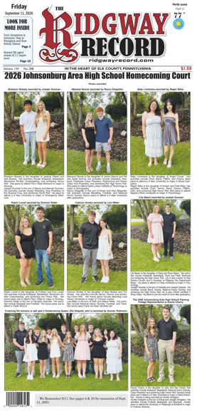 Cover of Ridgway Record
